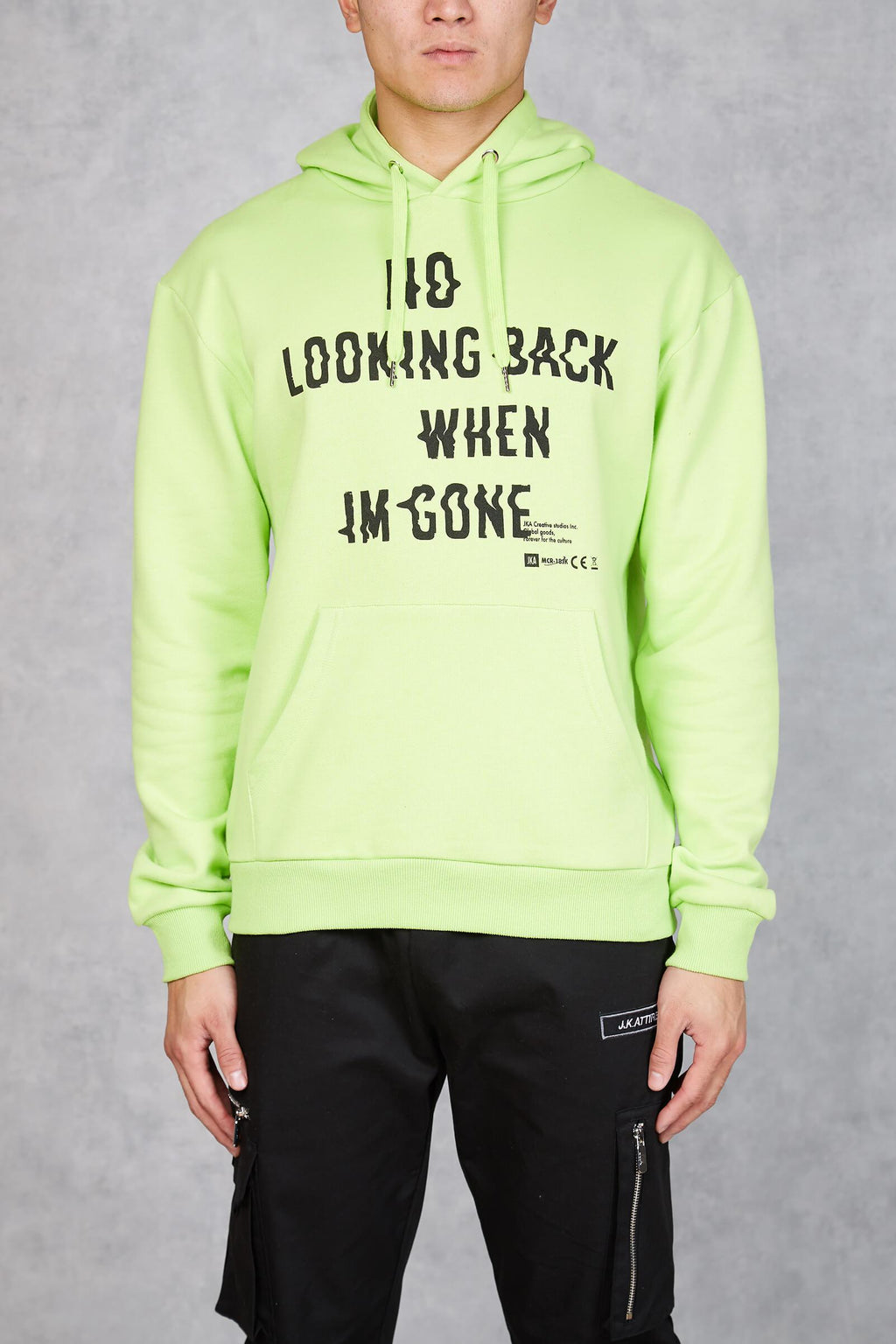 No Looking Back Hoodie Neon archivedirect